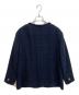 23区 (ニジュウサンク) GIOLICA ツイード ジャケット ネイビー サイズ:44：16000円
