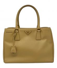 PRADA（プラダ）の古着「ガレリア2WAYショルダーバッグ」｜イエロー