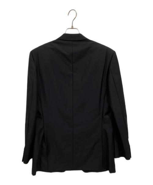 VERSACE（ヴェルサーチ）VERSACE (ヴェルサーチ) ウールモヘア セットアップスーツ ブラック サイズ:48Rの古着・服飾アイテム