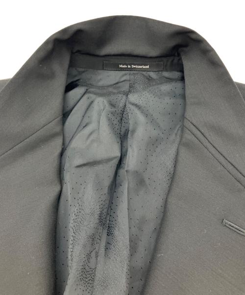 VERSACE（ヴェルサーチ）VERSACE (ヴェルサーチ) ウールモヘア セットアップスーツ ブラック サイズ:48Rの古着・服飾アイテム
