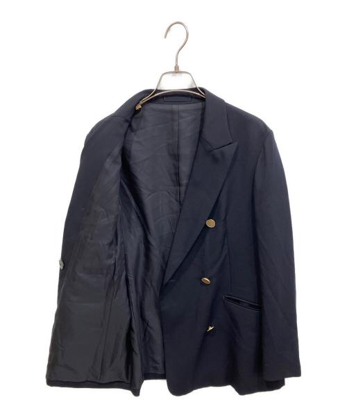 23区（ニジュウサンク）23区 (ニジュウサンク) ドライウールツイル ブレザー ジャケット ネイビー サイズ:38の古着・服飾アイテム