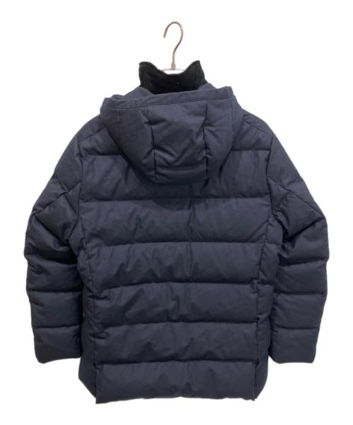 SHIPS（シップス）SHIPS (シップス) ALLIED FEATHER&DOWN 加工 ウール ボタン ダウンジャケット ネイビー サイズ:Lの古着・服飾アイテム