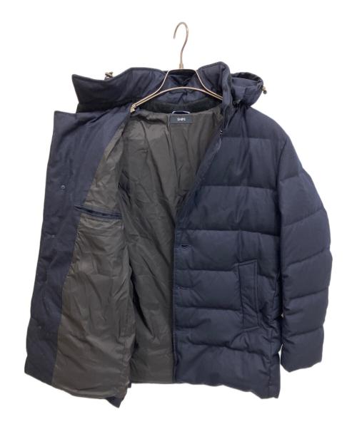 SHIPS（シップス）SHIPS (シップス) ALLIED FEATHER&DOWN 加工 ウール ボタン ダウンジャケット ネイビー サイズ:Lの古着・服飾アイテム