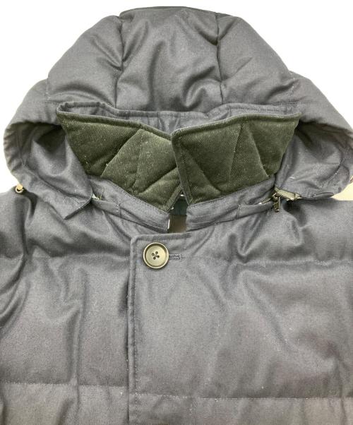 SHIPS（シップス）SHIPS (シップス) ALLIED FEATHER&DOWN 加工 ウール ボタン ダウンジャケット ネイビー サイズ:Lの古着・服飾アイテム