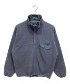 Patagonia SYNCHILLAパタゴニア シンチラ）の古着「90S シンチラ・スナップT・プルオーバー」｜フォグブルー