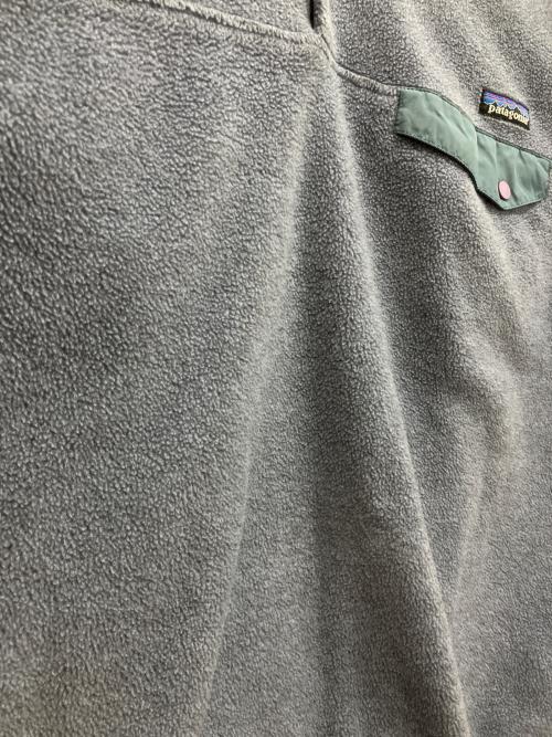 Patagonia SYNCHILLA（パタゴニア シンチラ）Patagonia SYNCHILLA (パタゴニア シンチラ) 90S シンチラ・スナップT・プルオーバー フォグブルー サイズ:Mの古着・服飾アイテム