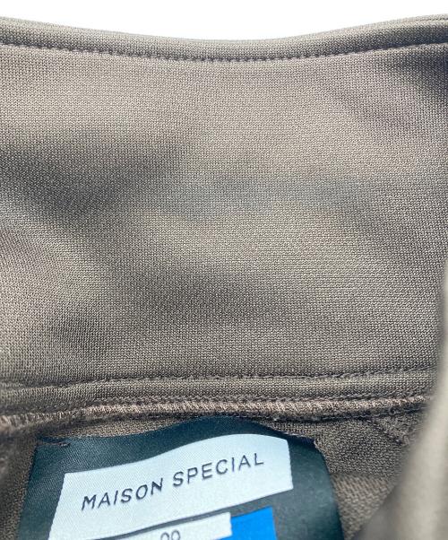 MAISON SPECIAL（メゾンスペシャル）MAISON SPECIAL (メゾンスペシャル) Prime-Over Crochet Line Track Jacket ブラウン サイズ:00の古着・服飾アイテム