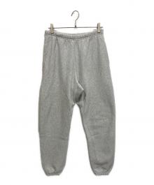 CAMBER（キャンバー）の古着「クロスニット スウェットパンツ」｜グレー