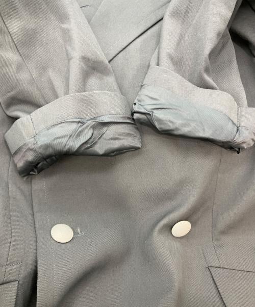 German Army（ドイツ軍）GERMAN ARMY (ドイツ軍) UNIFORMWERK SERIÖS GMBH 90S ライナー付 ダブル オーバーコート ネイビー サイズ:182/96の古着・服飾アイテム