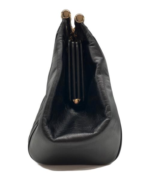 COACH（コーチ）COACH (コーチ) マディソン ギャザード ツイスト キャリー サッチェル/2WAYバッグ ブラックの古着・服飾アイテム