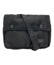 PORTER（ポーター）の古着「TANKER SHOULDER BAG ショルダーバッグ」｜ブラック