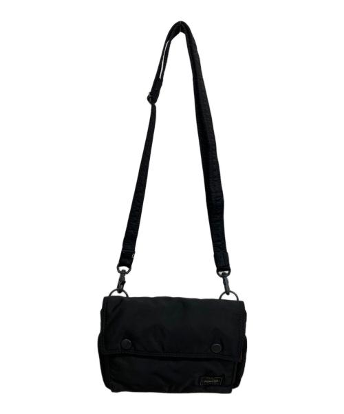PORTER（ポーター）PORTER (ポーター) TANKER SHOULDER BAG ショルダーバッグ ブラックの古着・服飾アイテム