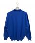 VERSACE JEANS COUTURE (ヴェルサーチ ジーンズクチュール) ニットポロシャツ ブルー サイズ:free：8000円