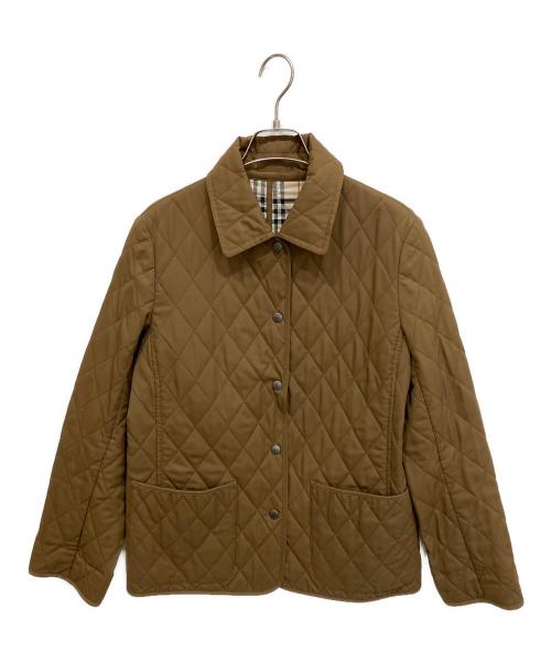 BURBERRY LONDON（バーバリーロンドン）BURBERRY LONDON (バーバリーロンドン) キルティングジャケット ブラウン サイズ:40の古着・服飾アイテム