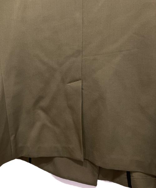 CABAN（キャバン）CABAN (キャバン) ライトウールギャバジン ダブルブレストジャケット オリーブ サイズ:Sの古着・服飾アイテム