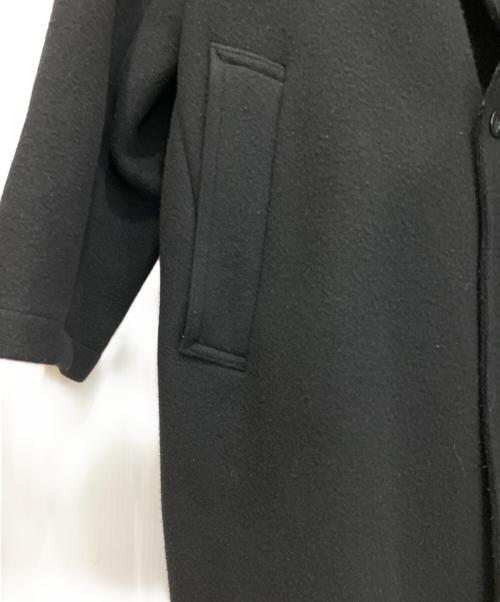 KANATA（カナタ）KANATA (カナタ) All for doby/ウール チェスターコート ブラック サイズ:表記無しの古着・服飾アイテム
