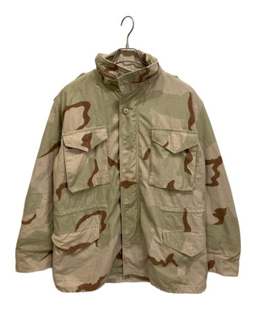 US ARMY（ユーエスアーミー）US ARMY (ユーエスアーミー) M-65 フィールドジャケット ベージュ サイズ:Mの古着・服飾アイテム