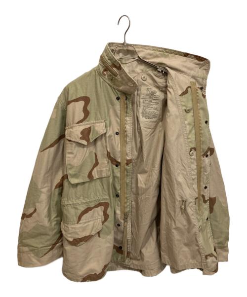 US ARMY（ユーエスアーミー）US ARMY (ユーエスアーミー) M-65 フィールドジャケット ベージュ サイズ:Mの古着・服飾アイテム