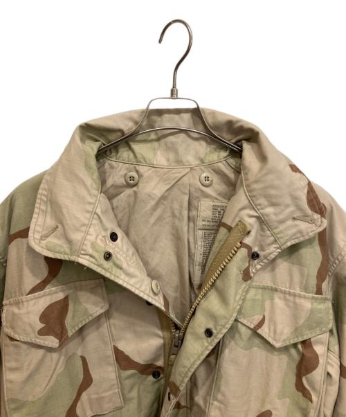 US ARMY（ユーエスアーミー）US ARMY (ユーエスアーミー) M-65 フィールドジャケット ベージュ サイズ:Mの古着・服飾アイテム
