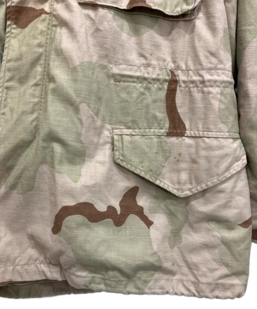 US ARMY（ユーエスアーミー）US ARMY (ユーエスアーミー) M-65 フィールドジャケット ベージュ サイズ:Mの古着・服飾アイテム