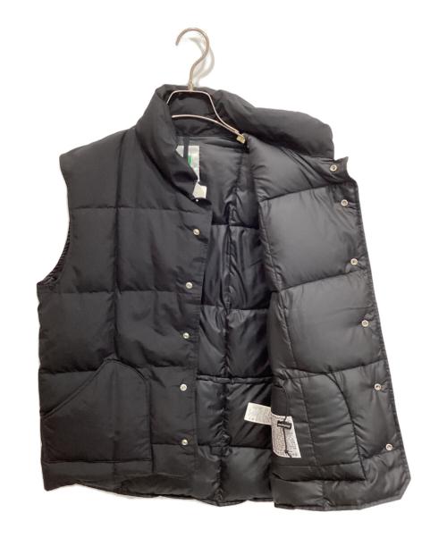 SIERRA DESIGNS（シエラデザインズ）SIERRA DESIGNS (シエラデザインズ) DOWN SIERRA VEST  ダウンベスト ブラック サイズ:XSの古着・服飾アイテム