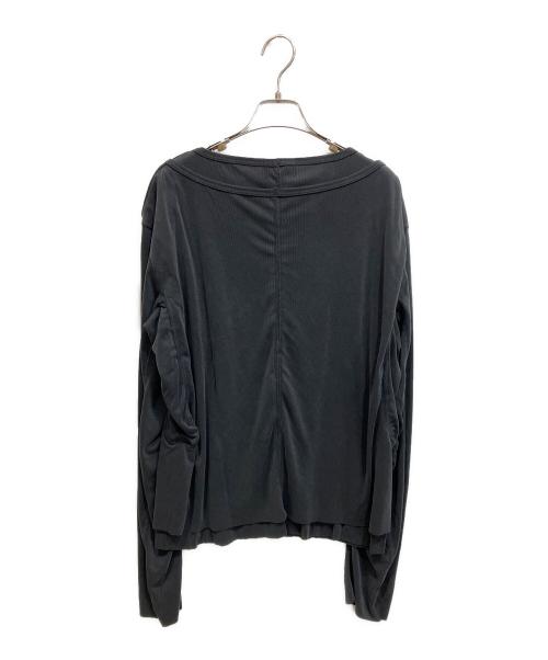 CONZ（コンズ）CONZ (コンズ) layered long sleeve tee vintage fibco ロングスリーブカットソー グレー サイズ:3 未使用品の古着・服飾アイテム