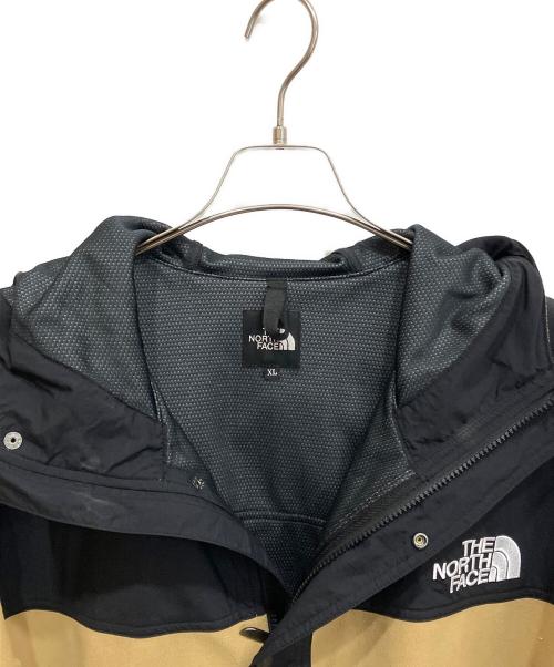 THE NORTH FACE（ザ ノース フェイス）THE NORTH FACE (ザ ノース フェイス) WP Pamir Jacket ウィンドプルーフパミールジャケット ベージュ×ブラック サイズ:XLの古着・服飾アイテム