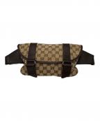 GUCCIグッチ）の古着「ウエストバッグ」｜ブラウン