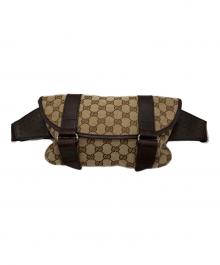 GUCCI（グッチ）の古着「ウエストバッグ」｜ブラウン