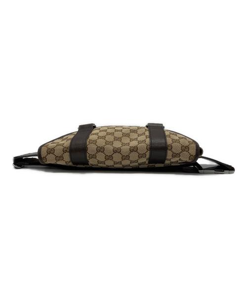 GUCCI（グッチ）GUCCI (グッチ) ウエストバッグ ブラウンの古着・服飾アイテム
