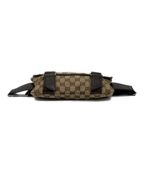 GUCCI（グッチ）GUCCI (グッチ) ウエストバッグ ブラウンの古着・服飾アイテム