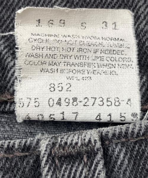 LEVI'S（リーバイス）LEVI'S (リーバイス) 90S 517デニムパンツ ブラック サイズ:W36 L32の古着・服飾アイテム