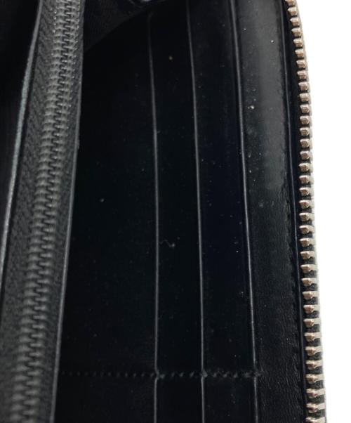 GUCCI（グッチ）GUCCI (グッチ) GGスプリーム ラウンドファスナー 長財布 ブラウンの古着・服飾アイテム