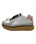 Onitsuka Tiger (オニツカタイガー) DELECITY スニーカー ホワイト×オレンジ サイズ:28：8000円