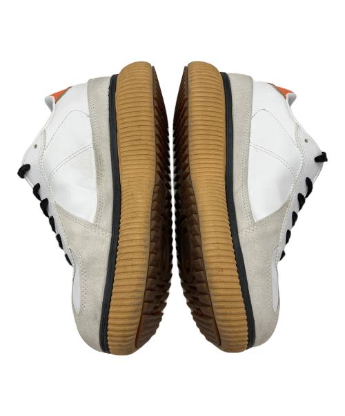 Onitsuka Tiger（オニツカタイガー）Onitsuka Tiger (オニツカタイガー) DELECITY スニーカー ホワイト×オレンジ サイズ:24の古着・服飾アイテム