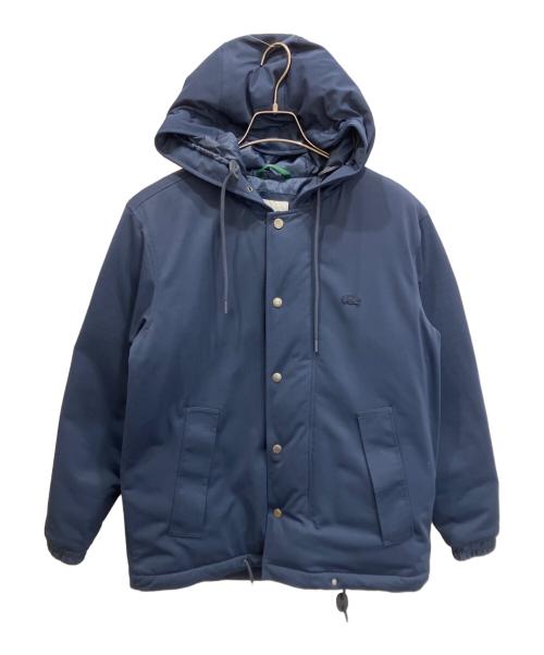 LACOSTE（ラコステ）LACOSTE (ラコステ) 耐水透湿ピケダウンジャケット ネイビー サイズ:Sの古着・服飾アイテム