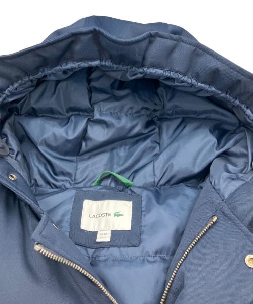 LACOSTE（ラコステ）LACOSTE (ラコステ) 耐水透湿ピケダウンジャケット ネイビー サイズ:Sの古着・服飾アイテム