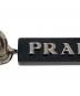 中古・古着 PRADA (プラダ) ラインストーンビーズネックレス クリア×ピンク×ブラック：20000円