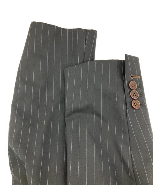 BURBERRY BLACK LABEL（バーバリーブラックレーベル）BURBERRY BLACK LABEL (バーバリーブラックレーベル) ウール セットアップスーツ ブラック サイズ:42Rの古着・服飾アイテム