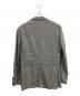 BURBERRY BLACK LABEL (バーバリーブラックレーベル) ウール混テーラードジャケット グレー サイズ:LL：10000円