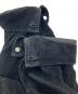 中古・古着 FOLL (フォル) wardrobe cocoon corduroy half coat/ワードローブ コクーン コーデュロイ ハーフ コート ブラック サイズ:F：6000円