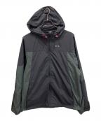 OAKLEYオークリー）の古着「Icon S O-Light Dry Jacket 1.0/ドライジャケット」｜グリーン×ブラック