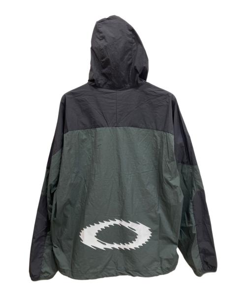 OAKLEY（オークリー）OAKLEY (オークリー) Icon S O-Light Dry Jacket 1.0/ドライジャケット グリーン×ブラック サイズ:XLの古着・服飾アイテム