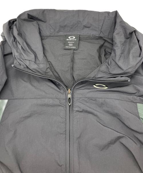 OAKLEY（オークリー）OAKLEY (オークリー) Icon S O-Light Dry Jacket 1.0/ドライジャケット グリーン×ブラック サイズ:XLの古着・服飾アイテム