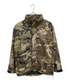 THE NORTH FACEザ ノース フェイス）の古着「FRONTIERS PARKA フロンティアーズパーカー」｜グリーン×ブラウン