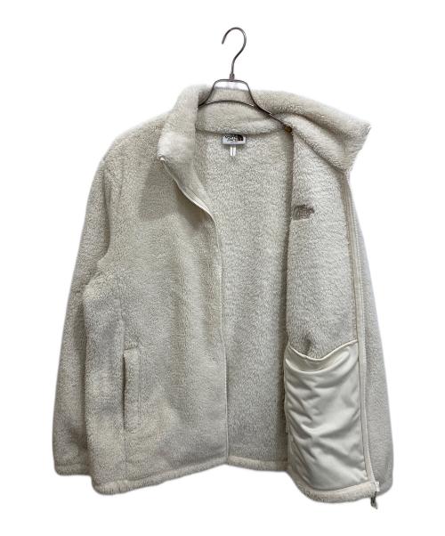 THE NORTH FACE（ザ ノース フェイス）THE NORTH FACE (ザ ノース フェイス) COMFY ALPHA FLEECE ZIP UP フリースジャケット ホワイト サイズ:2XLの古着・服飾アイテム