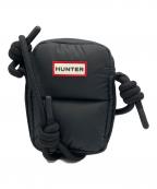 HUNTERハンター）の古着「INTREPID EXTRA PUFFED PHONE POUCH」｜ブラック