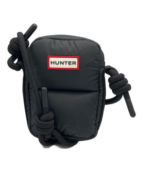 HUNTER（ハンター）HUNTER (ハンター) INTREPID EXTRA PUFFED PHONE POUCH ブラックの古着・服飾アイテム