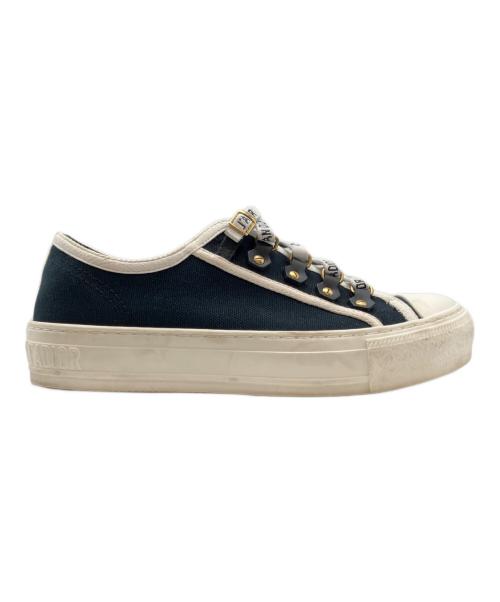 Christian Dior（クリスチャン ディオール）Christian Dior (クリスチャン ディオール) WALKI 'N' DIOR ローカットスニーカー ブラック サイズ:36 2/1の古着・服飾アイテム