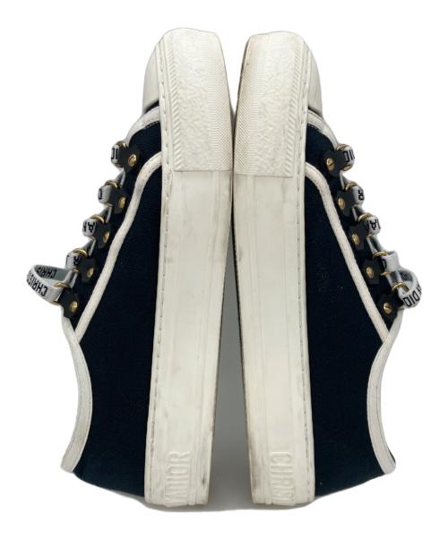 Christian Dior（クリスチャン ディオール）Christian Dior (クリスチャン ディオール) WALKI 'N' DIOR ローカットスニーカー ブラック サイズ:36 2/1の古着・服飾アイテム